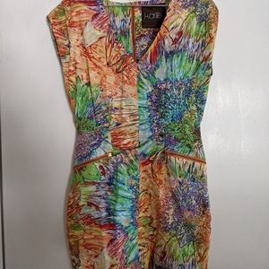 Karlie Floral Mini Dress Size S with Pockets